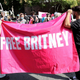 Free Britney rally in Los Angeles on September 29, 2021